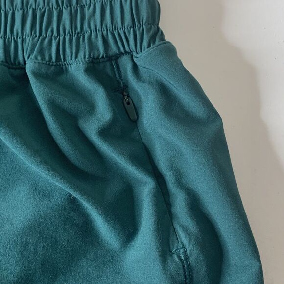 LULULEMON Hotty Hot Shorts Teal Green Blue Plus Size 20 W7AYXT - Picture 7 of 8